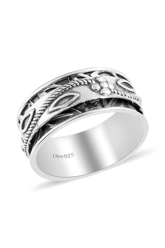 925 Sterling Silver Ring for Women Size 9 Jewelry Birthday Christmas Gifts