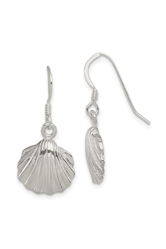 925 Sterling Silver Shell Earrings