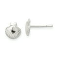 thumbnail image 1 of 925 Sterling Silver Shell Mini Earrings, 1 of 2