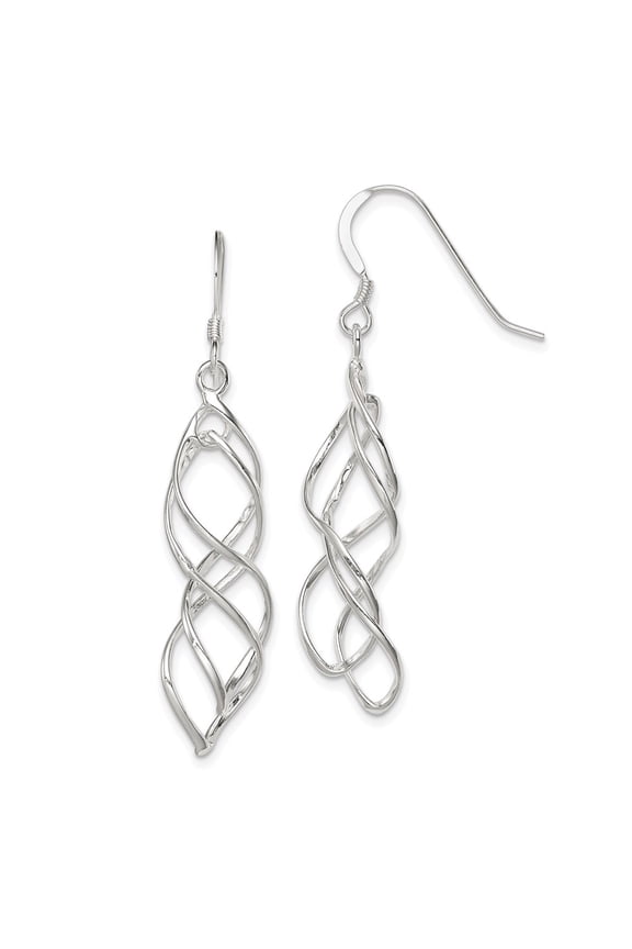 925 Sterling Silver Shepherd Hook Earrings Fine Jewelry For Women Gifts For Her