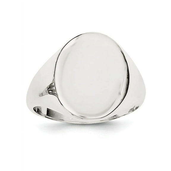 925 Sterling Silver Signet Band Ring Size 7.00 Fine Jewelry For Women Gifts For Her