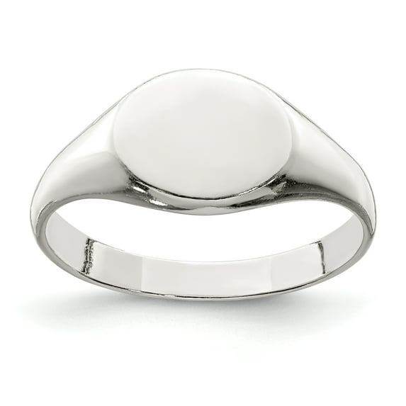 925 Sterling Silver Signet Ring Size 8