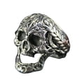 thumbnail image 1 of Roarsilver 925 Sterling Silver Skeleton Rider Ring | 12, 1 of 5
