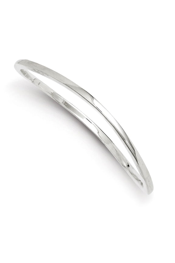 925 Sterling Silver Slip On Cuff Stackable Bangle Bracelet Jewelry Gifts for Women - 20.0 Grams