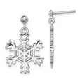 thumbnail image 1 of 925 Sterling Silver Snowflake Earrings and Pendant Set, 1 of 5