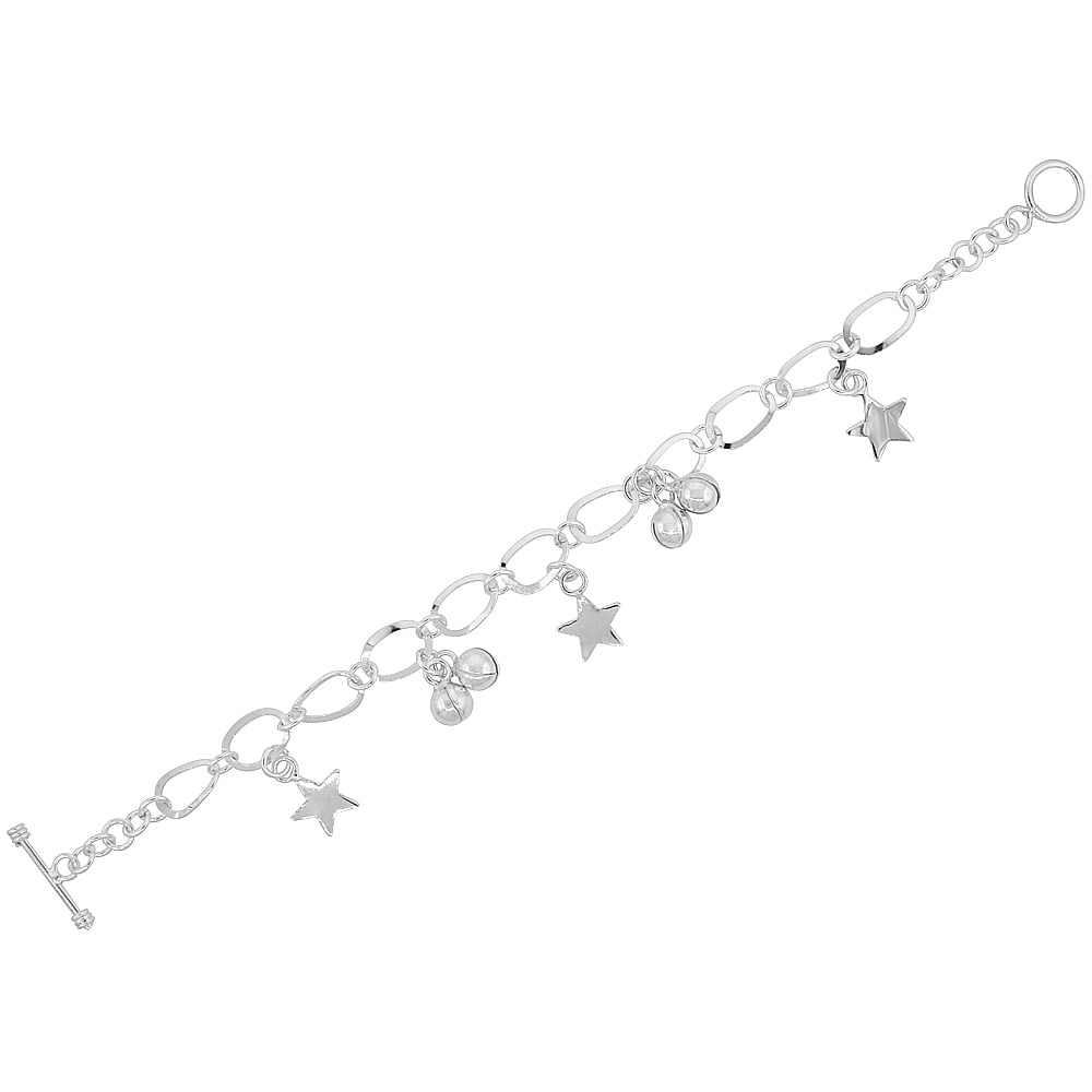 アクセサリー ITALY silver 925 star design bracelet アクセサリー ITALY silver 925 star design bracelet 925