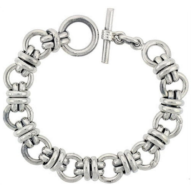 Sterling silver deals bracelets at walmart