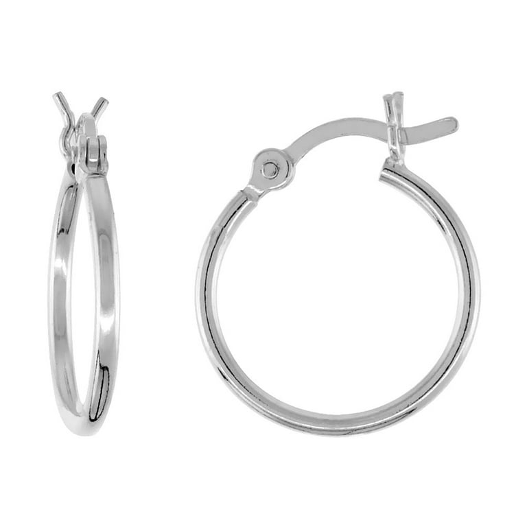Italian plain hoops
