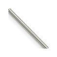thumbnail image 1 of 925 Sterling Silver Solid Polished 1.5mm D Cut Flat Snake Chain 16 Inch Lobster Claw - Chain Necklace for Women and Men, 1 of 2