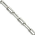 thumbnail image 1 of 925 Sterling Silver Solid Polished 3.25mm Fancy Link Chain Necklace 18 Inch Lobster Claw Chain Necklace for Women and Me, 1 of 2
