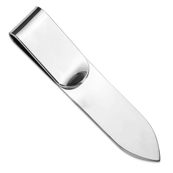 925 Sterling Silver Solid Polished Bookmark 15mm Wide Link Bracelet for Women - 28.0 Grams