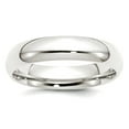 thumbnail image 1 of 925 Sterling Silver Solid Polished 5mm Comfort-Fit Band Ring Size 5.5 Ring for Women and Men, 1 of 2