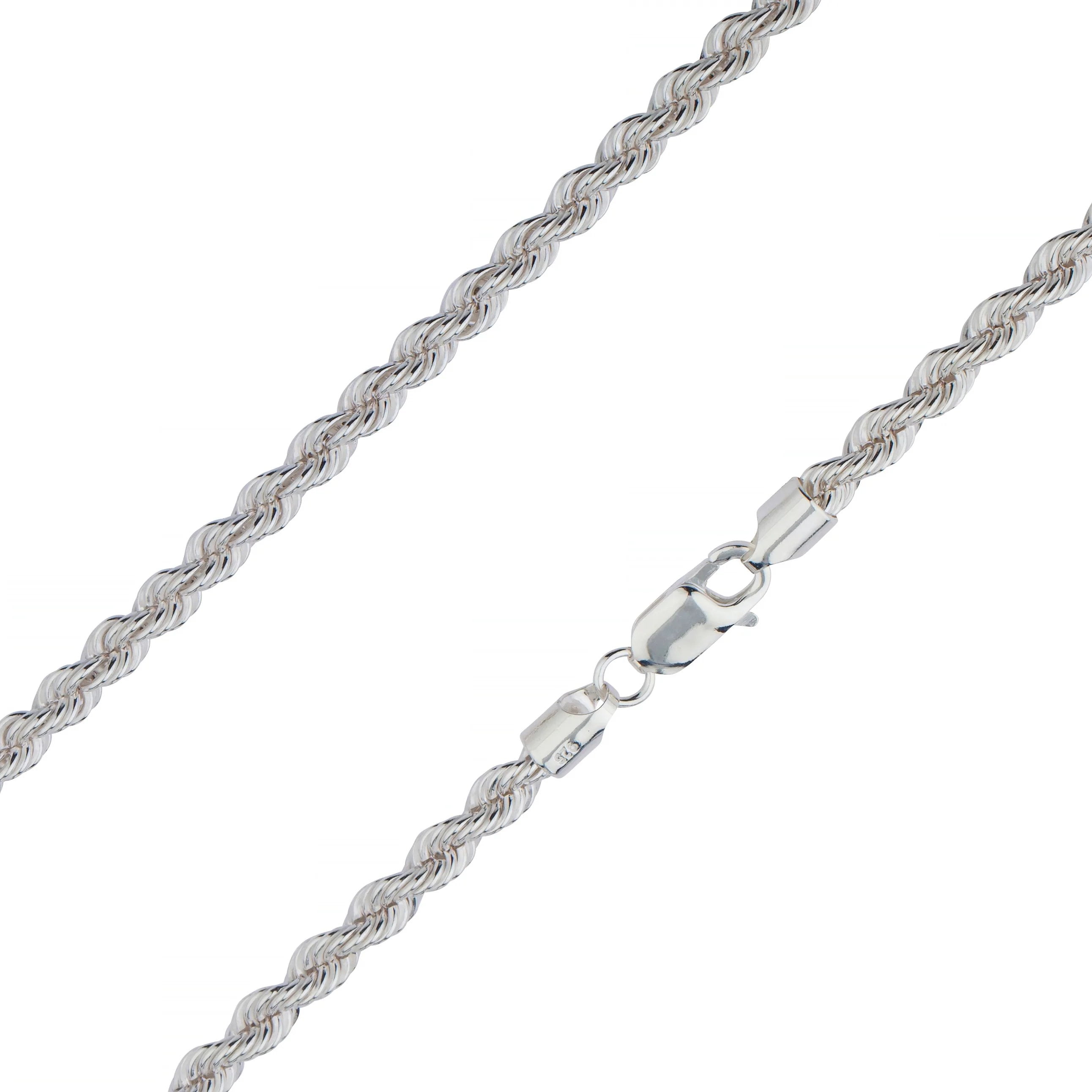 Silver Chain 925 Solid Snake Diamond-Cut 0 3/32in 23 5/8in Ladies Men's K313