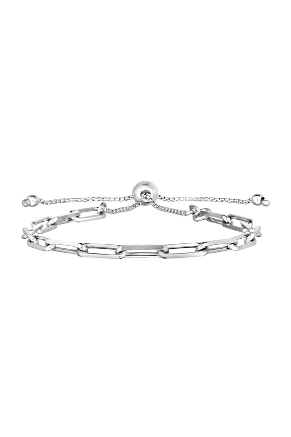 925 Sterling Silver Sparkle-Cut/ Textured Bracelet With Draw String Clasp 9.25 Inch Link Bracelet for Women