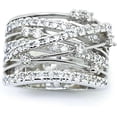 thumbnail image 1 of 925 Sterling Silver Spinner Flowers Ring for Women Fidget Anxiety Relief Ring Band Meditation Ring, 1 of 1