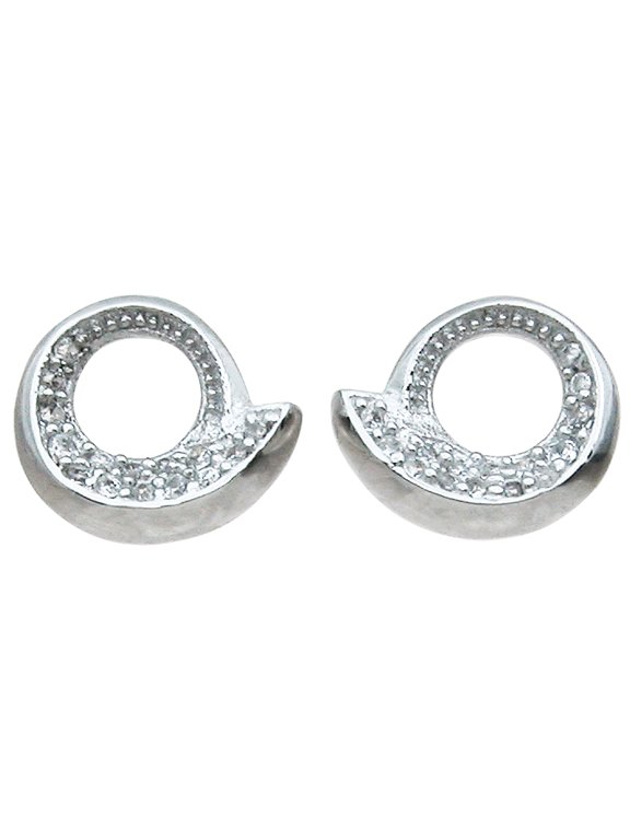 925 Sterling Silver Stud Earrings Makes Unique Women Birthday Gift, Fashion Sterling Silver Earrings