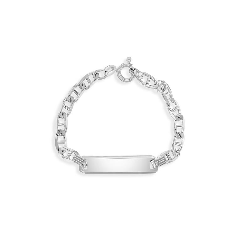 Identification ID Bracelet with Open Heart Chain Identification ID Bracelet with Open Heart Chain
