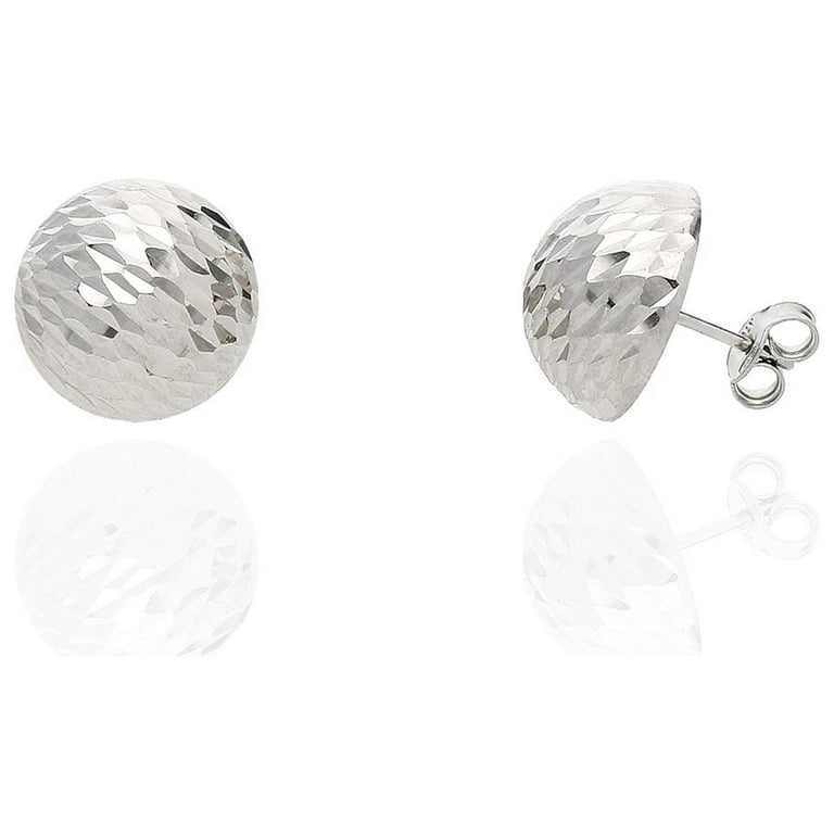STERLING SILVER 14MM DOME STUD STERLING SILVER 14MM DOME STUD