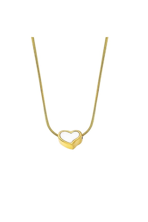 925 Sterling Silver Tiny Love Heart Pendant Necklace for Women Simple Sweet Heart Choker Necklace