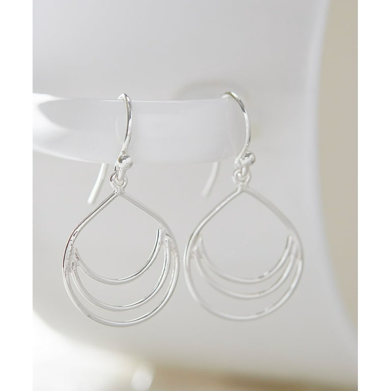 Triple Teardrop Earrings Triple Teardrop Earrings