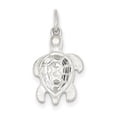 thumbnail image 1 of 925 Sterling Silver Turtle (16x23mm) Pendant / Charm, 1 of 2