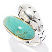 925 Sterling Silver Tyrone Turquoise Ring