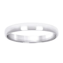 925 Sterling Silver Unisex 4mm Comfort-Fit Domed Wedding Band Ring Size 13 Wedding Band for Women and Men