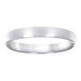 thumbnail image 1 of 925 Sterling Silver Unisex 4mm Comfort-Fit Flat Wedding Band Ring Size 7 Wedding Band for Women and Men, 1 of 2