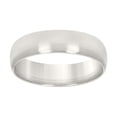 thumbnail image 1 of 925 Sterling Silver Unisex Comfort Fit No Plating Domed Classic Wedding Band | 7mm | Size 5, 1 of 1