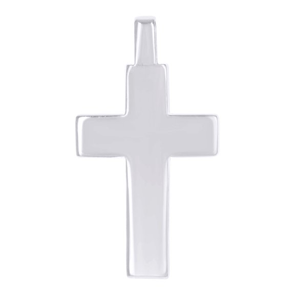 925 Sterling Silver Unisex Cross Religious Charm Pendant Pendant Necklace for Men Women