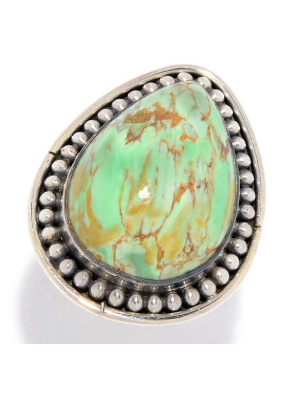 925 Sterling Silver Variscite Ring