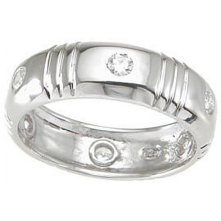 925 Sterling Silver Wedding Bands for Him Wedding Ring Makes