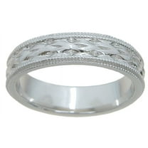 925 Sterling Silver Wedding Bands for Women & Wedding Ring Make Great Birthday Gifts for Women