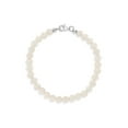 thumbnail image 1 of 925 Sterling Silver White Freshwater Pearl Bracelet for Little Girls 6.5", 1 of 6