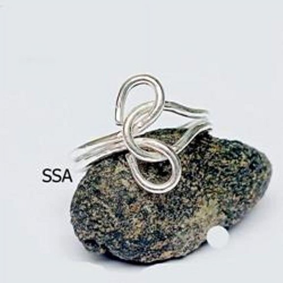 925 Sterling Silver Wire Ring