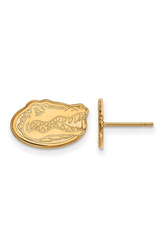925 Sterling Silver With GP LogoArt University of Florida XS Post Earrings; for Adults and Teens; for Women and Men