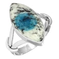 thumbnail image 1 of 925 Sterling Silver Women Jewelry Natural K2 Jasper Ring, 1 of 6