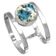 thumbnail image 1 of 925 Sterling Silver Women Jewelry Natural K2 Jasper Ring, 1 of 6