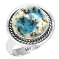 thumbnail image 1 of 925 Sterling Silver Women Jewelry Natural K2 Jasper Ring, 1 of 6