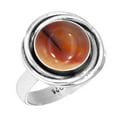 thumbnail image 1 of 925 Sterling Silver Women Jewelry Natural Mookaite Ring, 1 of 6