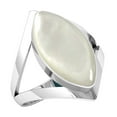 thumbnail image 1 of 925 Sterling Silver Women Jewelry Natural Mother Of Pearl Ring, 1 of 9