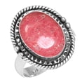thumbnail image 1 of 925 Sterling Silver Women Jewelry Natural Thulith Ring, 1 of 6