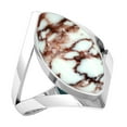 thumbnail image 1 of 925 Sterling Silver Women Jewelry Natural Wild Horse Ring, 1 of 10