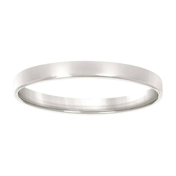 925 Sterling Silver Womens Comfort-Fit Wedding Band 3mm Ring Size 11 Wedding Band for Women and Men