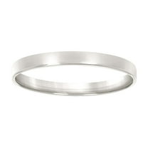 925 Sterling Silver Womens Comfort-Fit Wedding Band 3mm Ring Size 11 Wedding Band for Women and Men