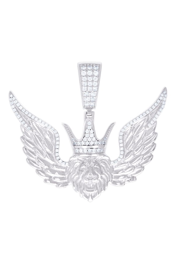 925 Sterling Silver Yellow-tone Mens Saints Cross Religious Charm Pendant 38.2x42.8mm Wide Necklace for Men