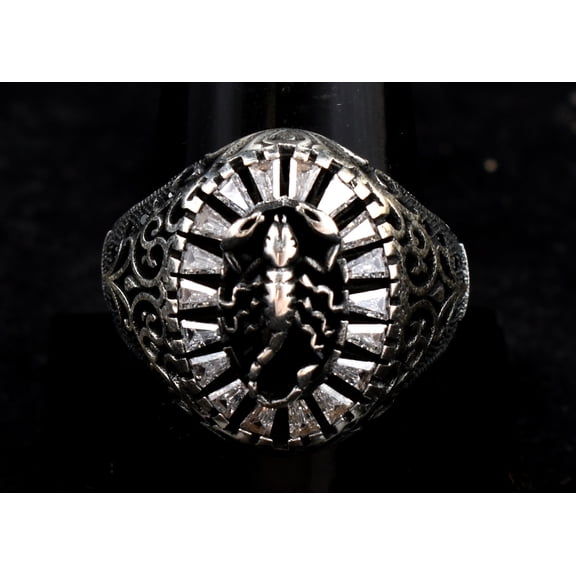 925 Sterling SilverBlackSquare OnyxHandmade Ring Women For Gift Graduation