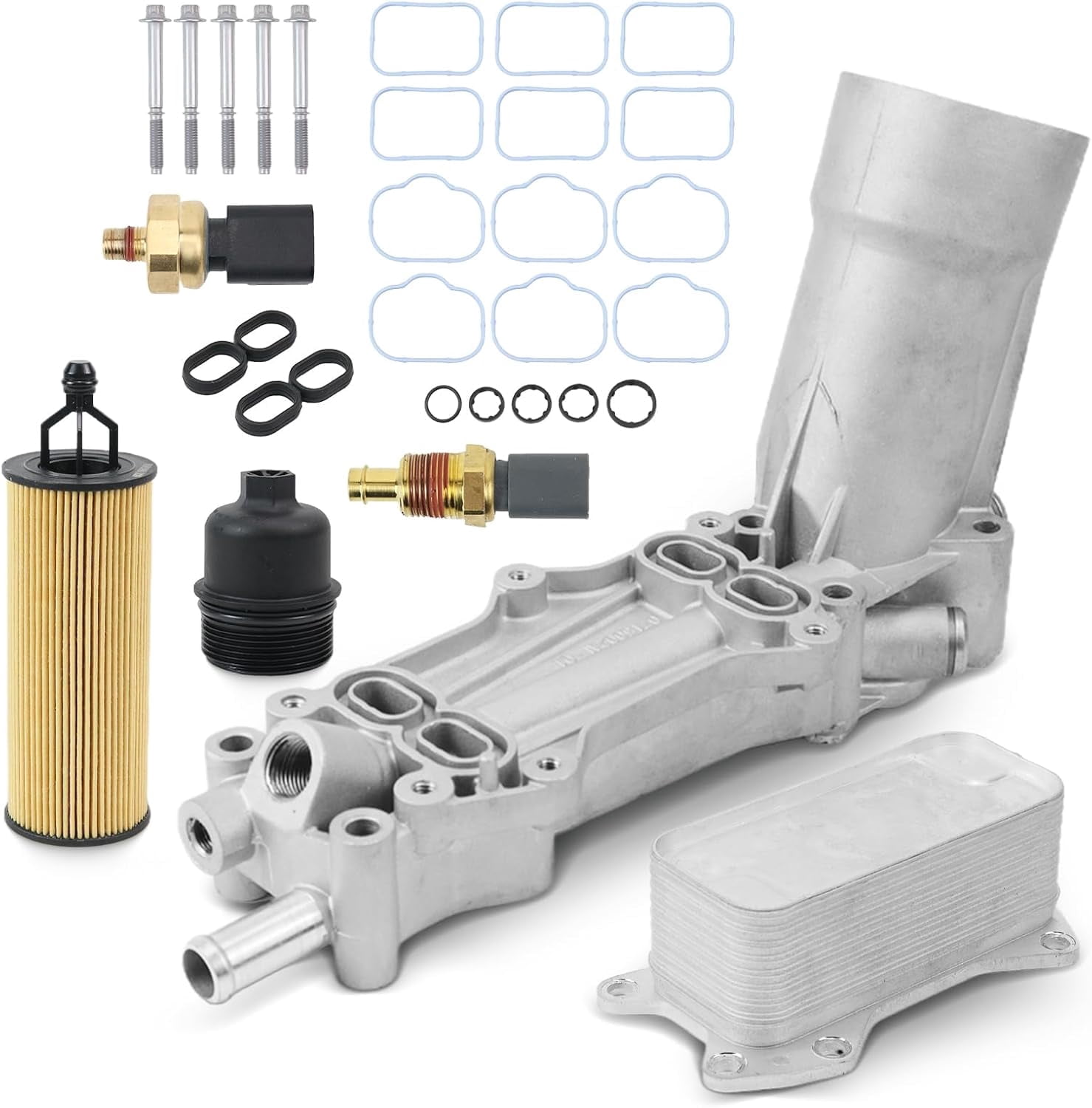 Promaster Engine Housing 926-876 926-959 Aluminum Oil Filter Housing Engine Oil Cooler For 2011 ...