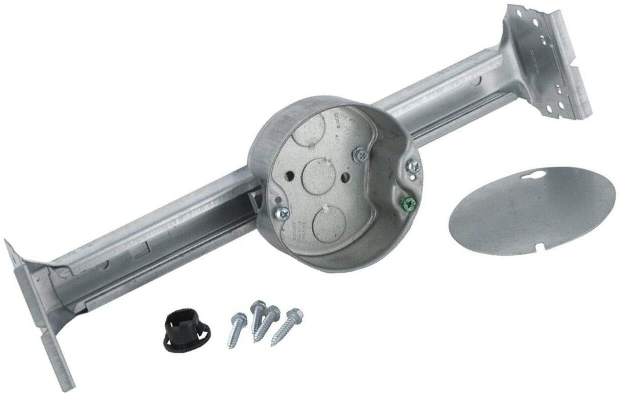 926 Ceiling Fan Box w/Brace, 11/2inch Deep Octagon box, for Ne.Ceiling fan braceCeiling fan