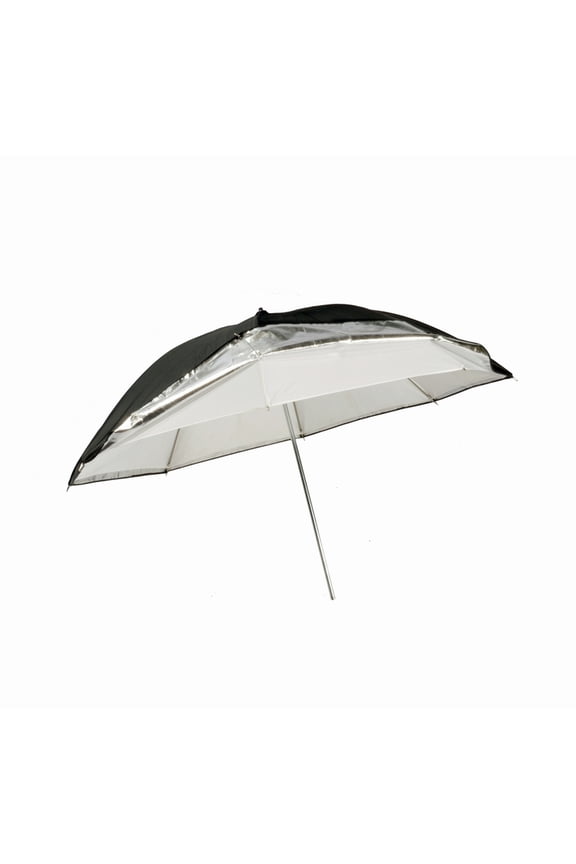 9265 45" Convertible Professional Umbrella (White, Silver/Black) 9265